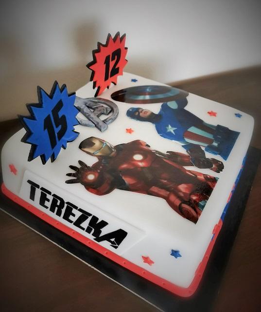 Avengers , torta, Narodeninové torty, zinka16, 2