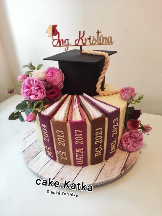 Promočná , torta, Torty - škola, stužková, katarinalucanova, 1