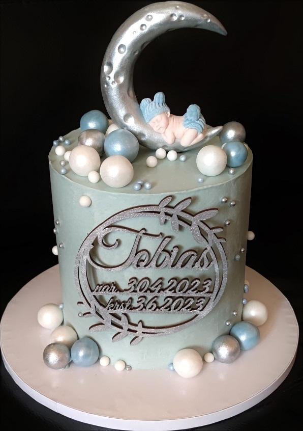 krstová s mesiačikom, torta, Torty na cirkevné sviatky, KSlavka, 1