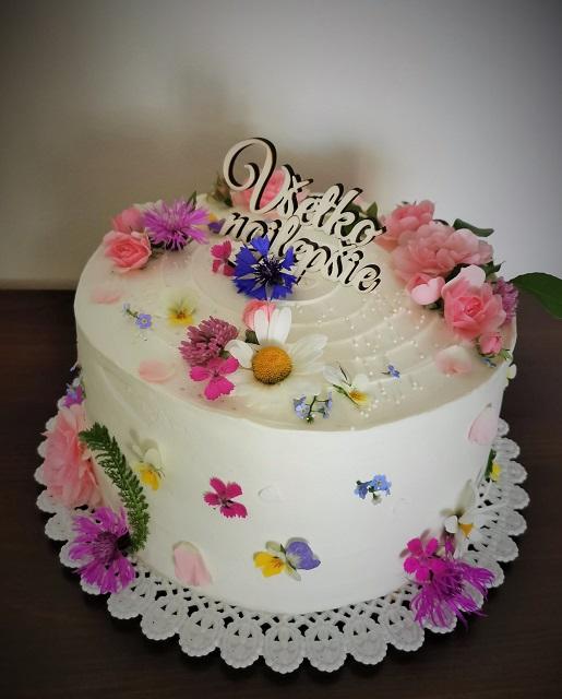 Kvetinová pre Romanku, torta, Narodeninové torty, zinka16, 2