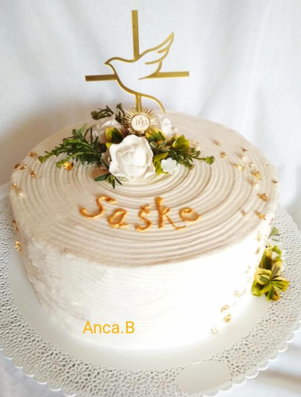 Sviatosť birmovania, torta, Torty na cirkevné sviatky, Anca.B, 1