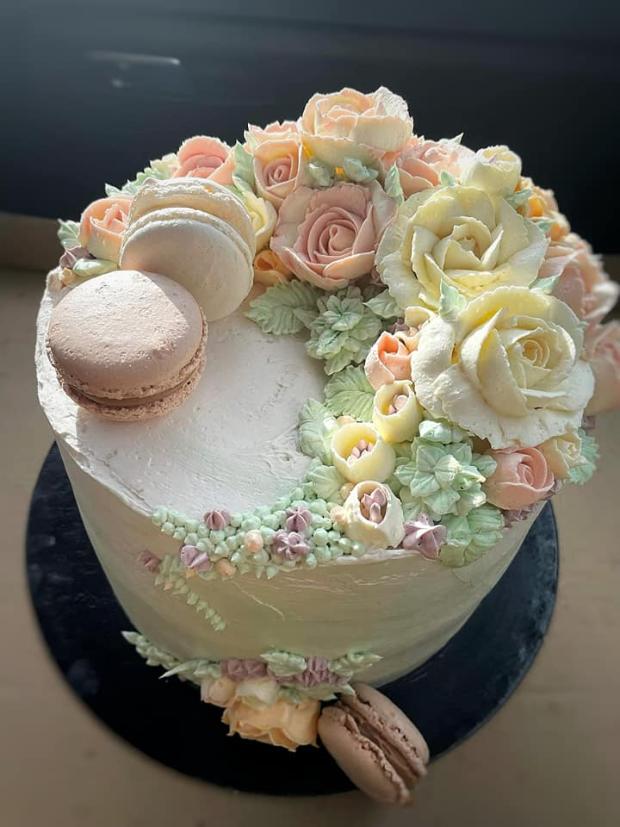 torta z maslových kvetov, torta, Netradičné torty, Martina Kureková, 1