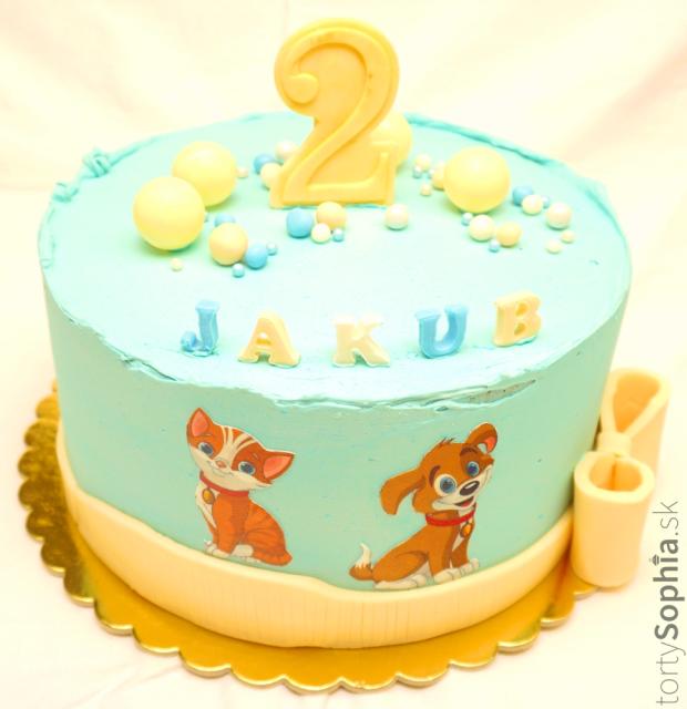 K narodeninám, torta, Torty so zvieratkami, tortysophia.sk, 1