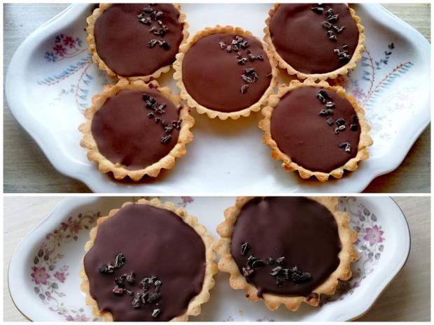 Tartaletky s čokoládou 🍫, torta, Zákusky, Mariolka, 1