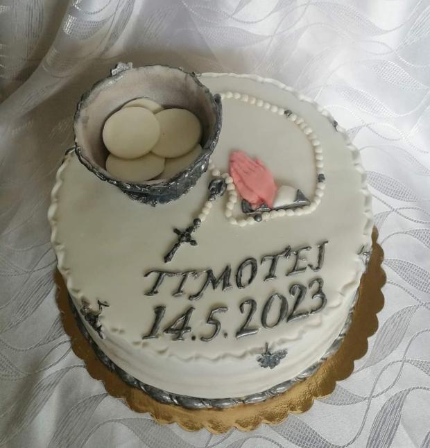 Na Prvé sväté prijímanie , torta, Torty na cirkevné sviatky, Mariolka, 1