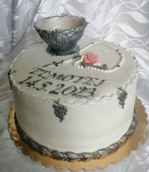 Na Prvé sväté prijímanie , torta, Torty na cirkevné sviatky, Mariolka, 2