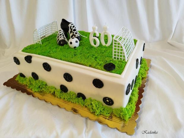 K výročiu pre futbalového fanúšika na želanie, torta, Narodeninové torty, Kadanka, 1