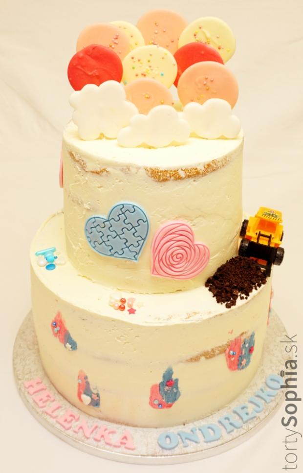 K narodeninám, torta, Torty pre deti, tortysophia.sk, 1