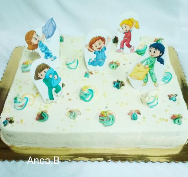 Torta pre deti , torta, Torty - škola, stužková, Anca.B, 1