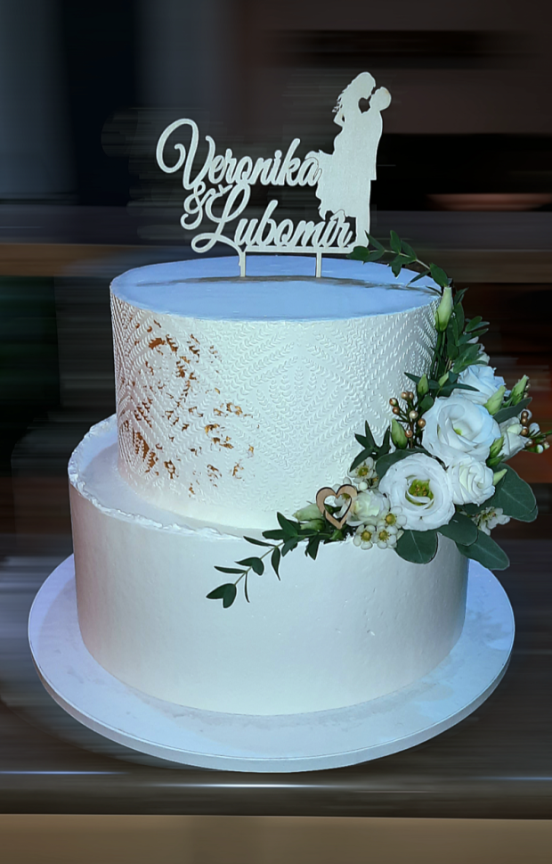 Svadobná 🎂, torta, Svadobné torty, Julie's Cakes, 1