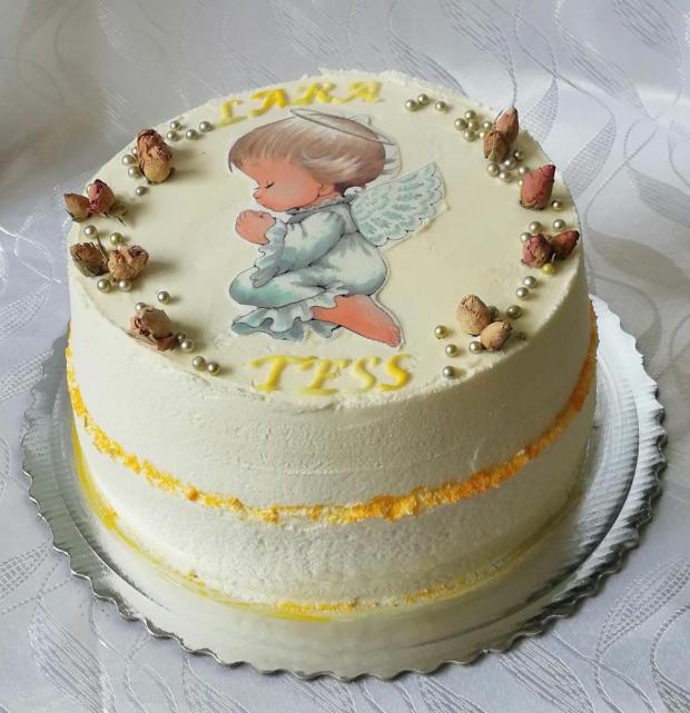 Na krst... , torta, Torty na krstiny, Mariolka, 2