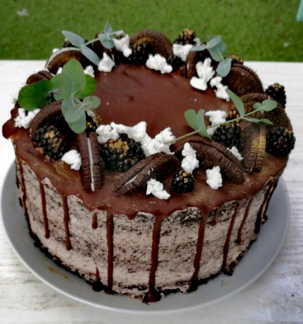 Oreo torta , torta, Drip torty, Mariolka, 1