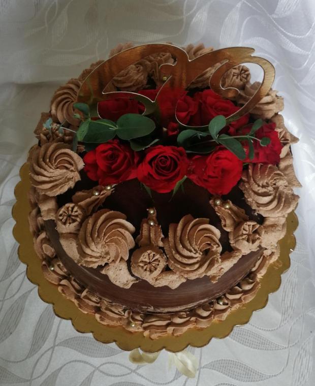 Klasika k 60-tke , torta, Čokoládové torty, Mariolka, 2