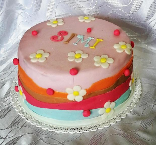 Farebná pre Simonku , torta, Ostané torty pre deti, Mariolka, 2