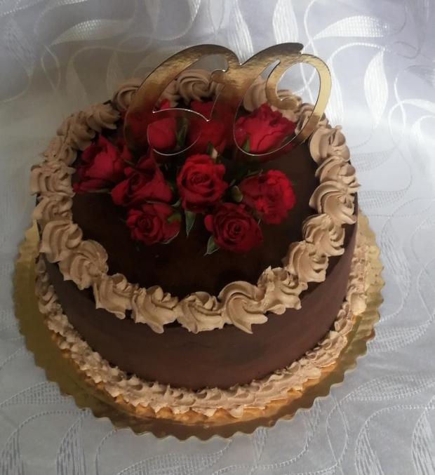 Klasika k 60-tke , torta, Narodeninové torty, Mariolka, 2