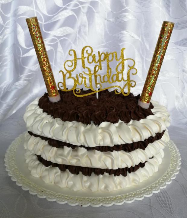 Penová k narodeninám , torta, Narodeninové torty, Mariolka, 1