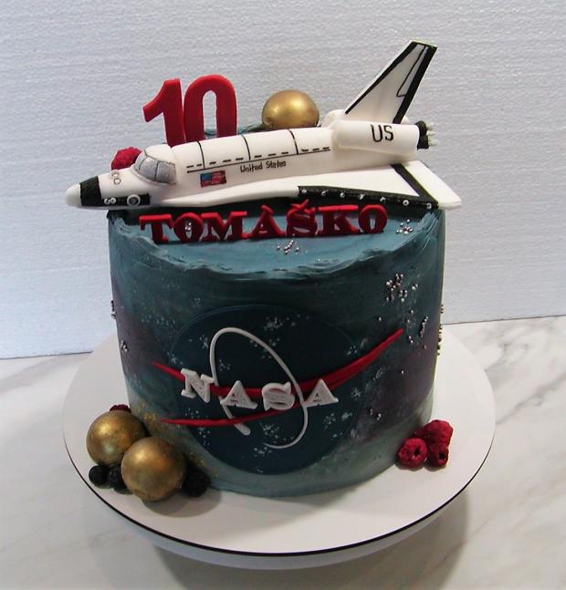 Raketoplán pre Tomáška, torta, Torty pre deti, babina 555, 1