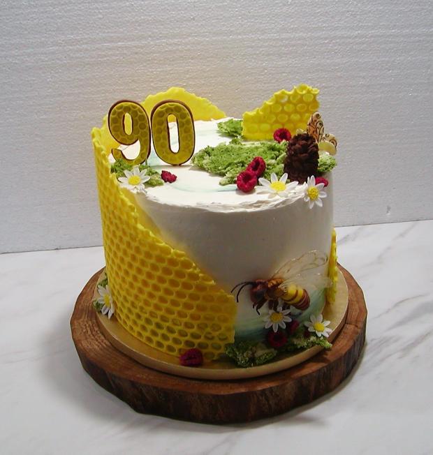 Torta k narodeninám pre včelára, torta, Narodeninové torty Torta k narodeninám pre včelára, torta, Narodeninové torty, babina 555, 2