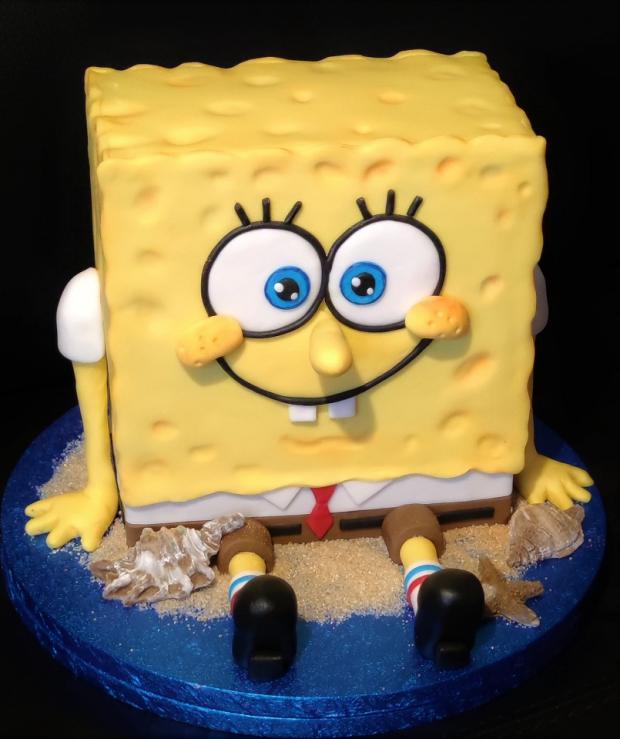SpongeBob, torta, Rozprávkové torty, KSlavka, 1