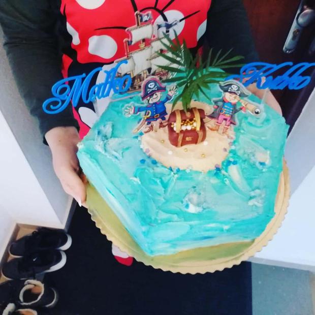 Pirátska , torta, Ostané torty pre deti, sasa.grincova, 1