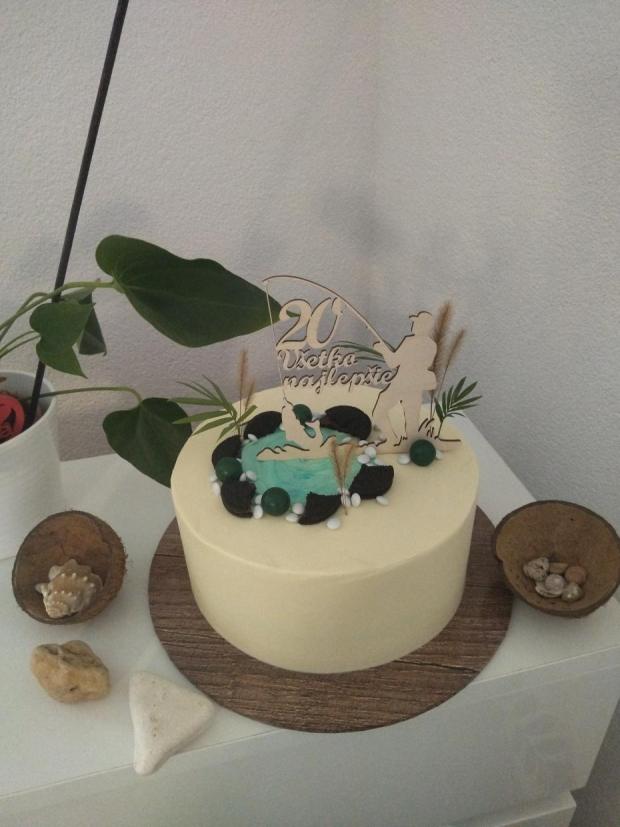 Torta pre mladého rybára , torta, Športové torty, sasa.grincova, 1