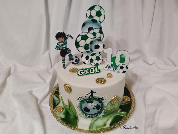 Futbalová tortička pre Mareka❤, torta, Športové torty, Kadanka, 2