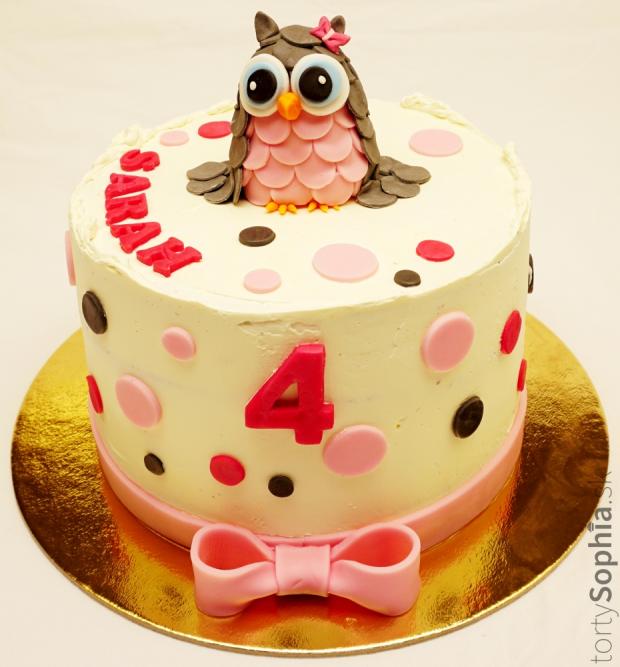 K narodeninám, torta, Torty pre dievčatá, tortysophia.sk, 1