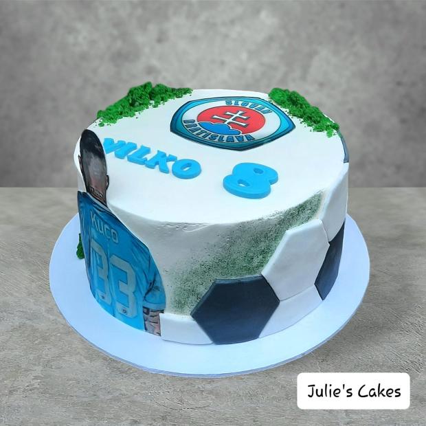 Torta pre malého futbalistu ⚽️🎂, torta, Športové torty, Julie's Cakes, 1