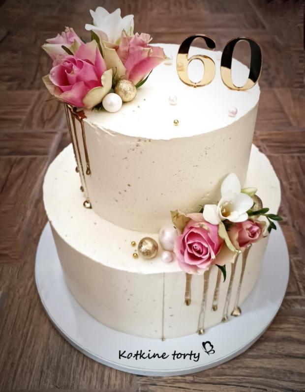 60, torta, Drip torty, Katkine torty, 1