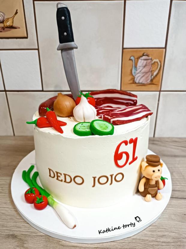 So slaninou, torta, Narodeninové torty, Katkine torty, 1
