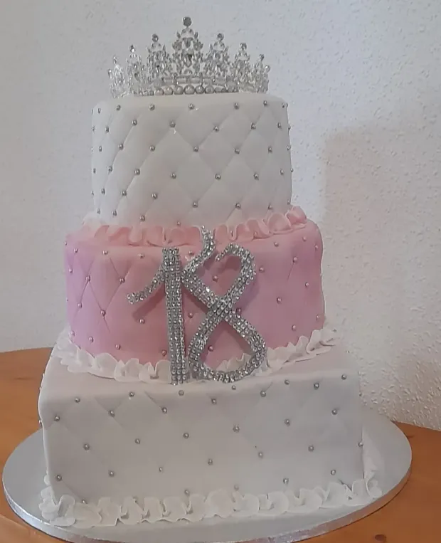 Torta k 18. narodeninám, torta, Narodeninové torty, Obertová Mária, 1