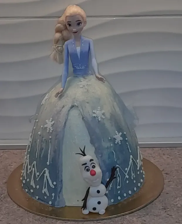 Torta - Frozen, torta, Rozprávkové torty, Obertová Mária, 1