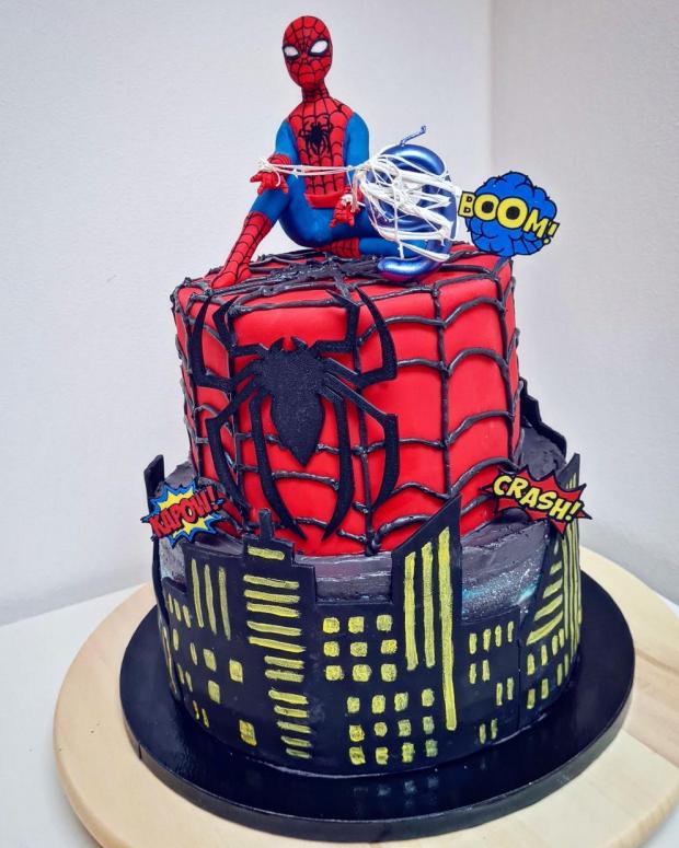 Spiderman torta