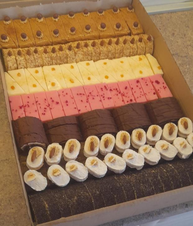 Svadobné zákusky, torta, Zákusky, Obertová Mária, 1