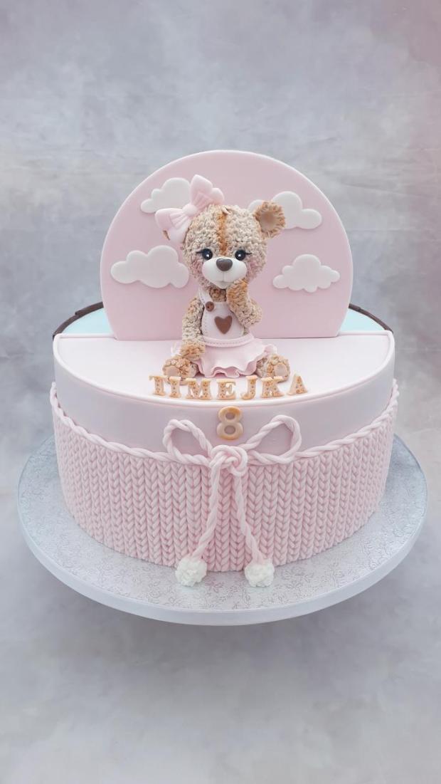Spoločná torta -  Timejka si priala macka a Igor je otužilec, torta, Narodeninové torty, Miriam 17, 2