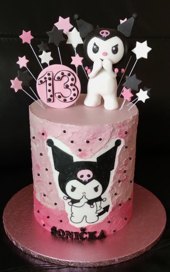 Kuromi, torta, Rozprávkové torty, KSlavka, 1