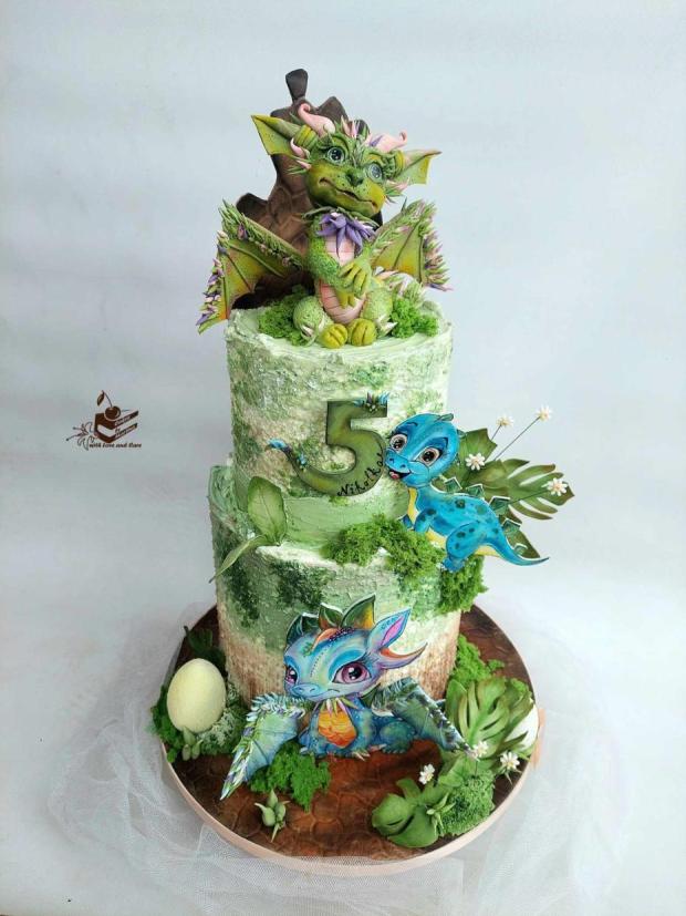 Dráčiková tortička , torta, Torty pre deti, Martina Durcekova, 1