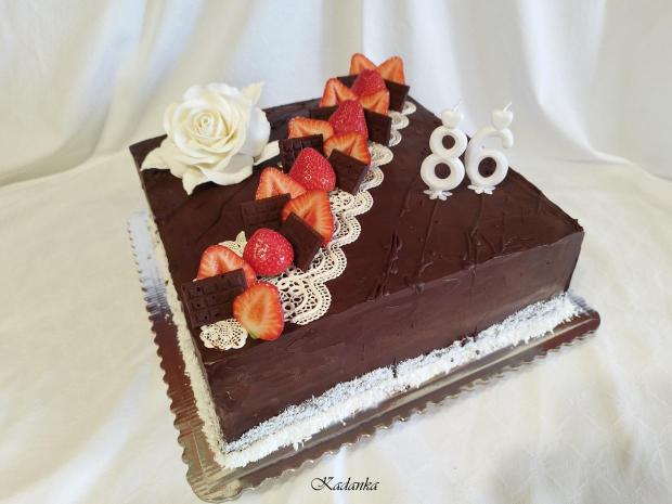 Tortička k narodeninám  celá DIA /vhodná pre diabetikov/, torta, Čokoládové torty, Kadanka, 4