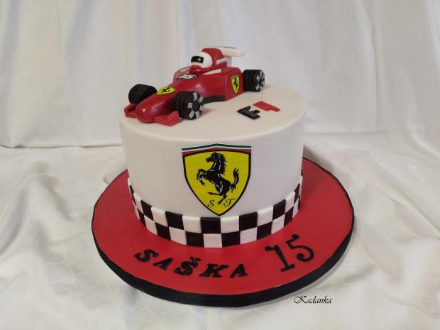 Ferrari Formula 1, torta, Športové torty, Kadanka, 1