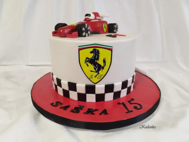 Ferrari Formula 1, torta, Športové torty, Kadanka, 3
