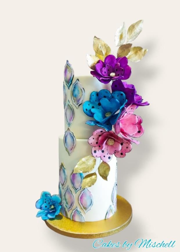 Kvetinová , torta, Narodeninové torty, Mischell, 1