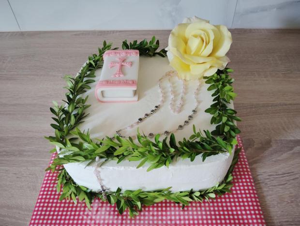 1.prijímanie, torta, Torty na cirkevné sviatky, Gabima, 1