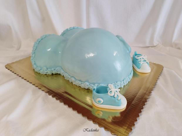 Tortička prekvapenie  tehulka pre tehulku k narodeninám❤, torta, Narodeninové torty, Kadanka, 1