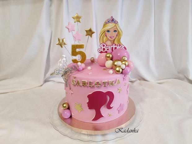 Barbie, torta, Torty pre dievčatá, Kadanka, 1
