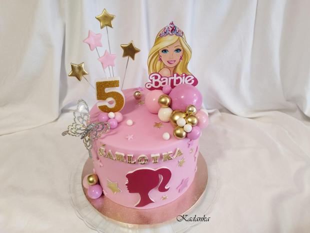 Barbie, torta, Torty pre dievčatá, Kadanka, 2