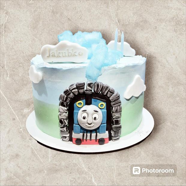 Vláčik Tomáš 🎂🚂, torta, Torty pre deti, Julie's Cakes, 1