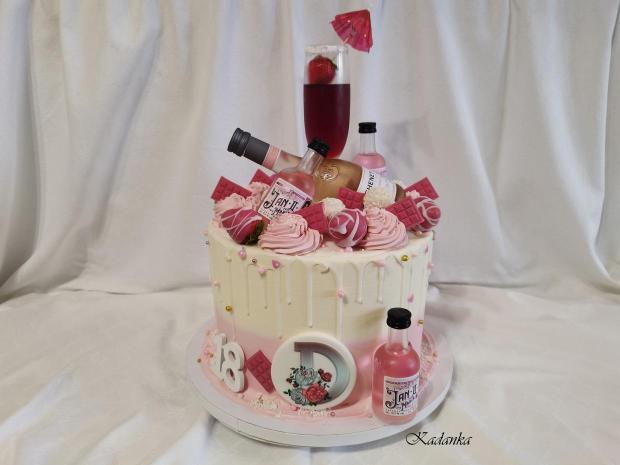 Torta k 18 tim narodeninam