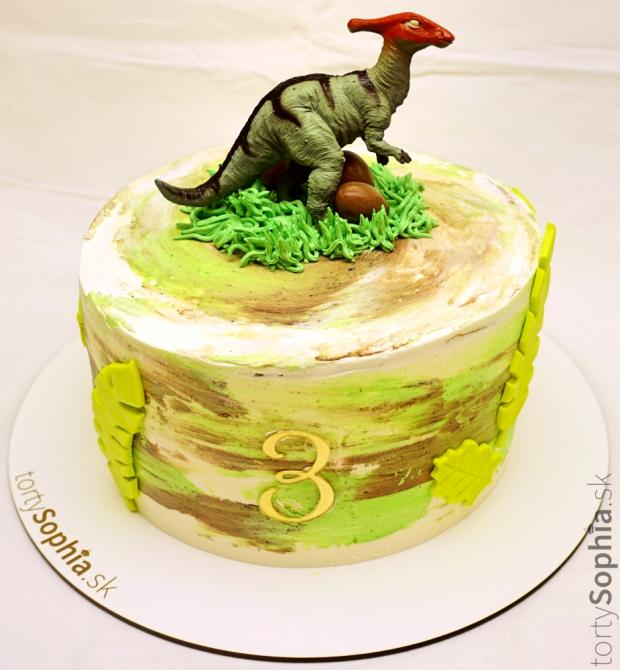 dinosauristická, torta, Torty so zvieratkami, tortysophia.sk, 1