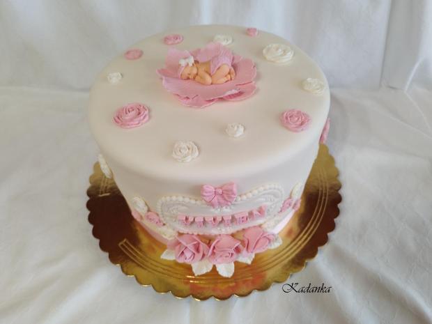 Na krstiny, torta, Torty na krstiny, Kadanka, 3