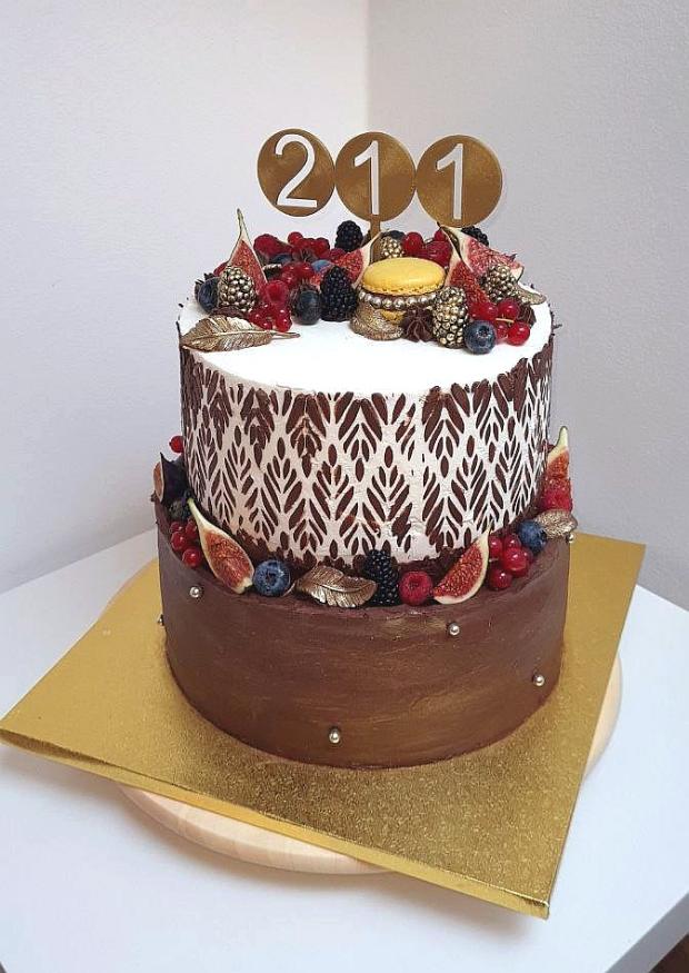 Torta pre 4 oslávencov , torta, Narodeninové torty, Radosť_piecť_radosť_jesť, 1